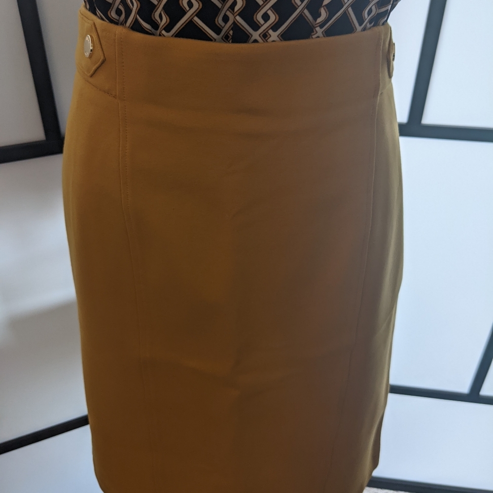 Anne Klein Golden Skirt